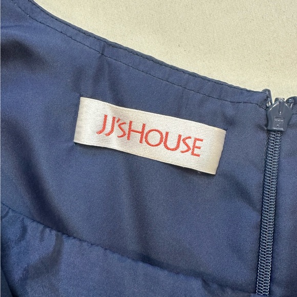 JJSHouse Women’s Mini Dress Navy Blue Size 20 See pics for actual measurements - Picture 3 of 3